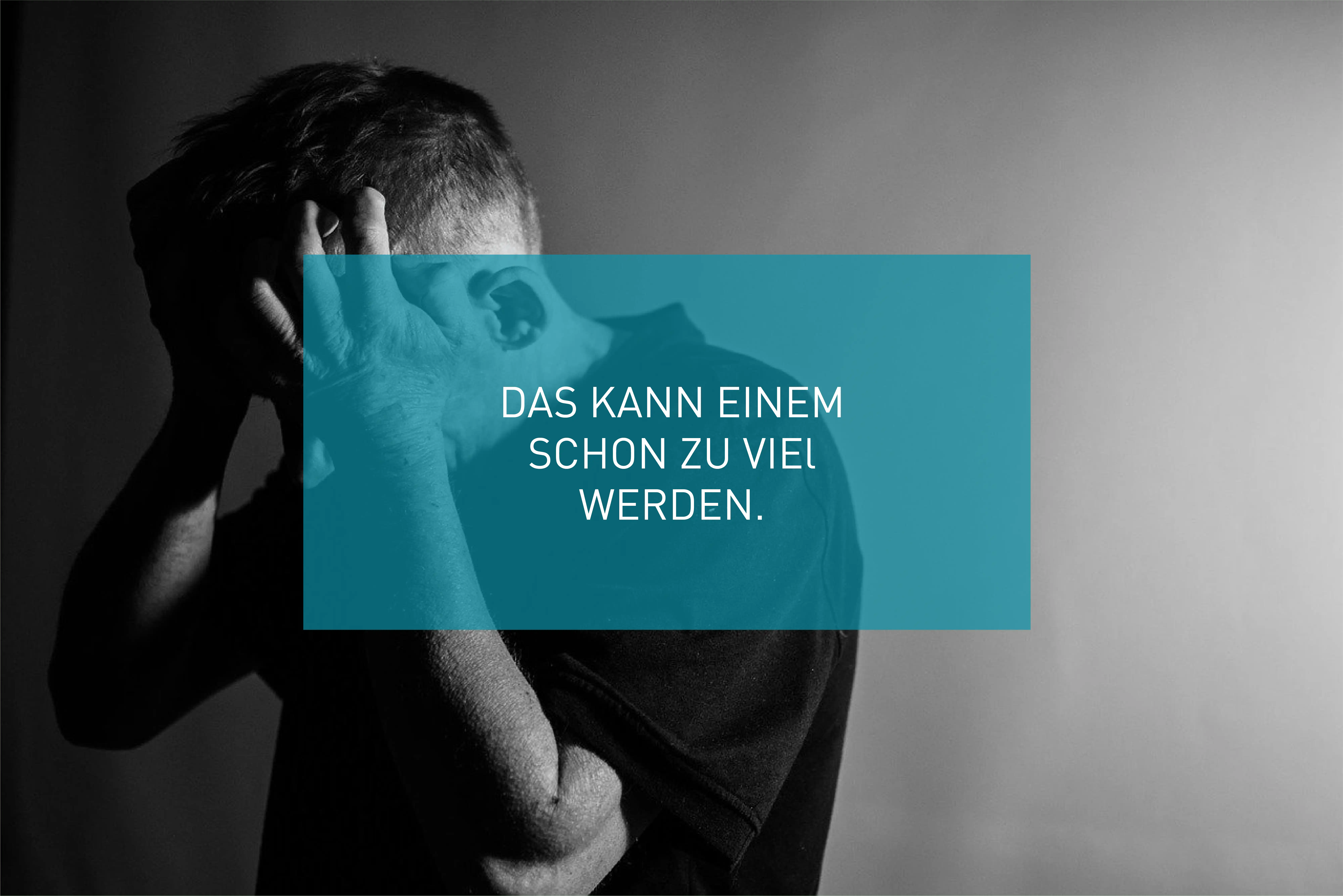 Das kann einem schon zu viel werden