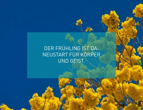 Der Frühling ist da: Neustart für Körper und Geist.